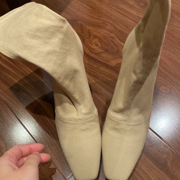 YEEZY Season 7 / stretch canvas sock ankle boot military light 36 - Picture 9 of 9